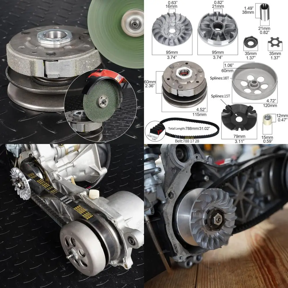 

Комплект для восстановления коробки передач JIAYAN — сменный комплект сцепления, совместимый с квадроциклом Polaris Sportsman, Predator, Scrambler, 90CC Quad B