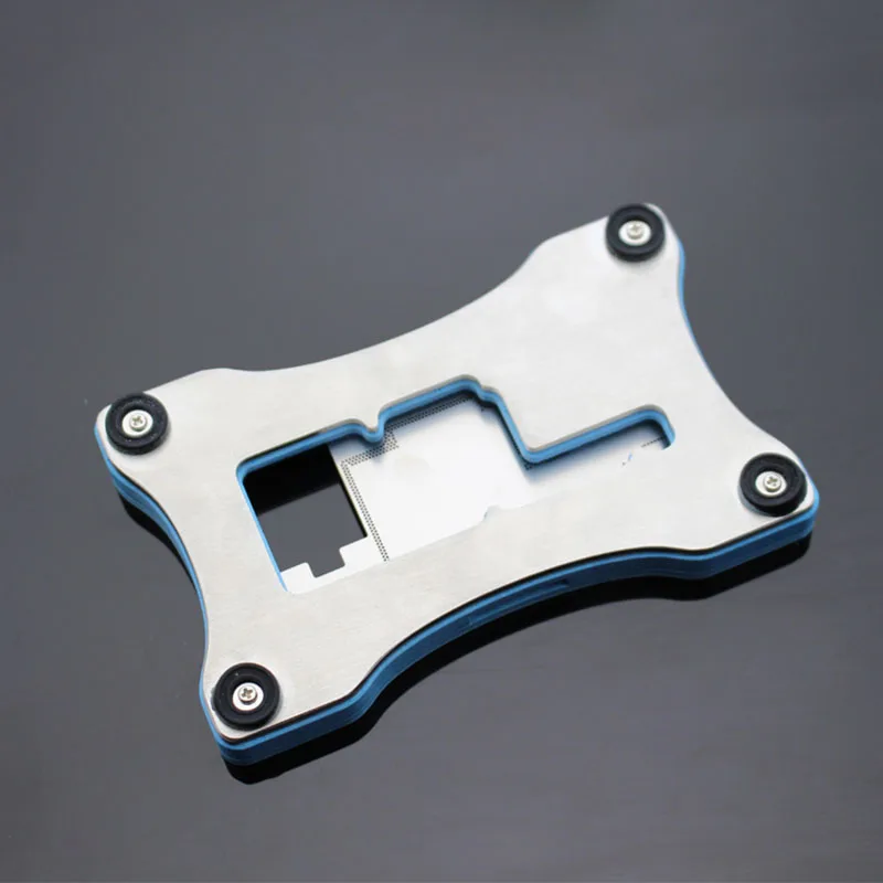 Saytl bga reballing estêncil kit para iphone x placa placa placa placa de solda placa de plantio estêncil camada média
