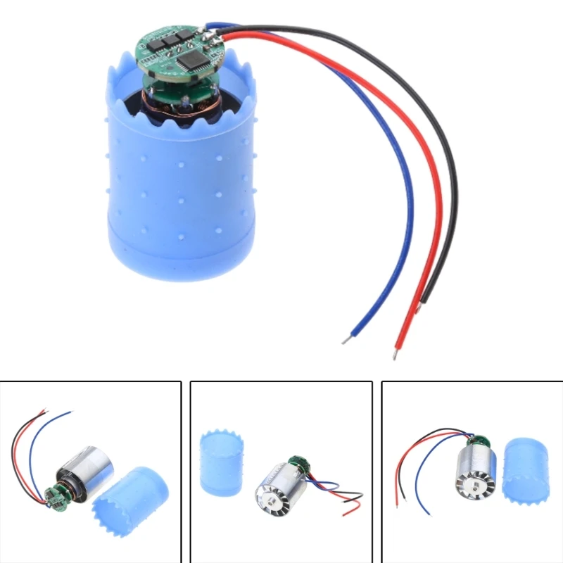 Kipas Logam Motor 12V Efisien Motor Tanpa Sikat 12V dengan Kecepatan 80kRPM untuk Dropship Industri
