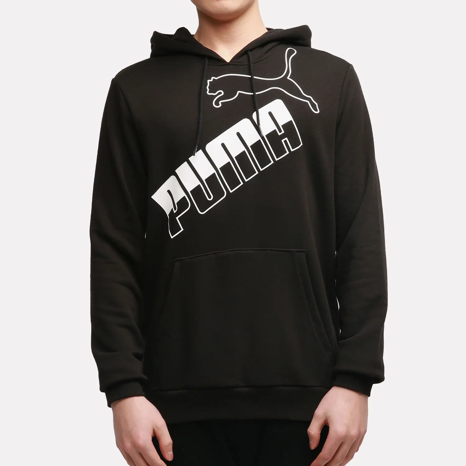 

Puma настоящая сезонная новая мужская повседневная свободная толстовка с капюшоном и длинными рукавами 588667-01