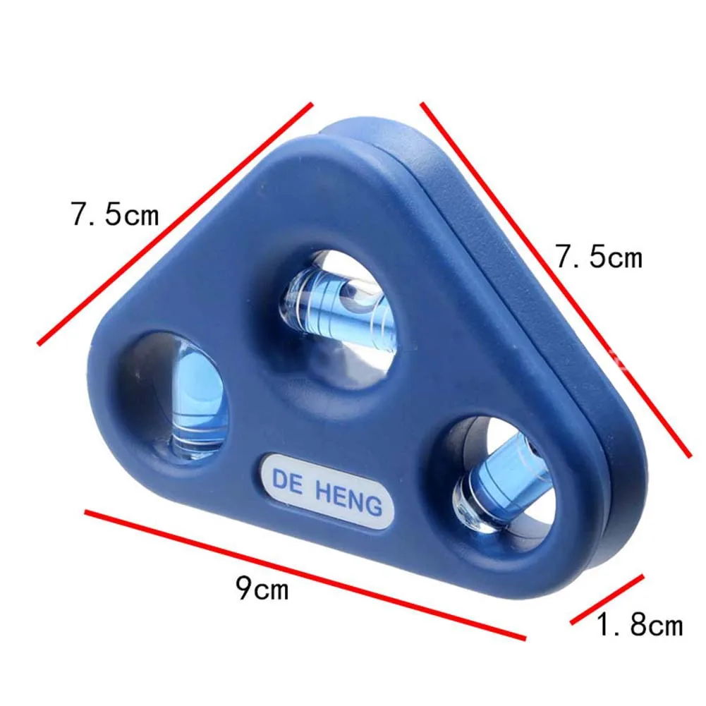 مقياس المستوى المغناطيسي المحمولة مقياس مستوى الجيب الصغير المنقلة الصغيرة مسطرة قياس 105x55 مللي متر أدوات قياس #6