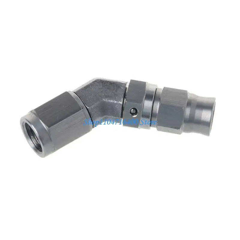 

y1gd High Quality Tight Secure & Leak Connection AN -3 AN3 JIC 45 Degree Stainless Steel PTFE Brake Hose Fitting