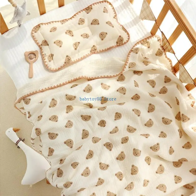 Y4UD بطانية دش للرضع صبي فتاة لينة التمريض بطانية حمام صور تبادل لاطلاق النار الدعائم #4