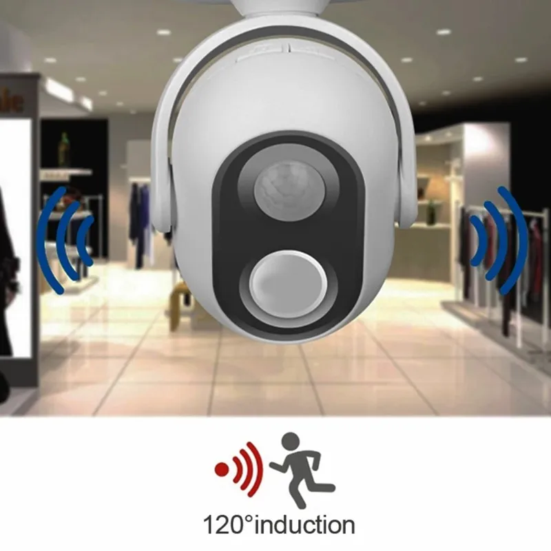 B27B Wireless For Dc Powered Doorbell,V037 With 14 Melodies, AC/For Dc Compatible, Welcome Sensor For Shops And Homes