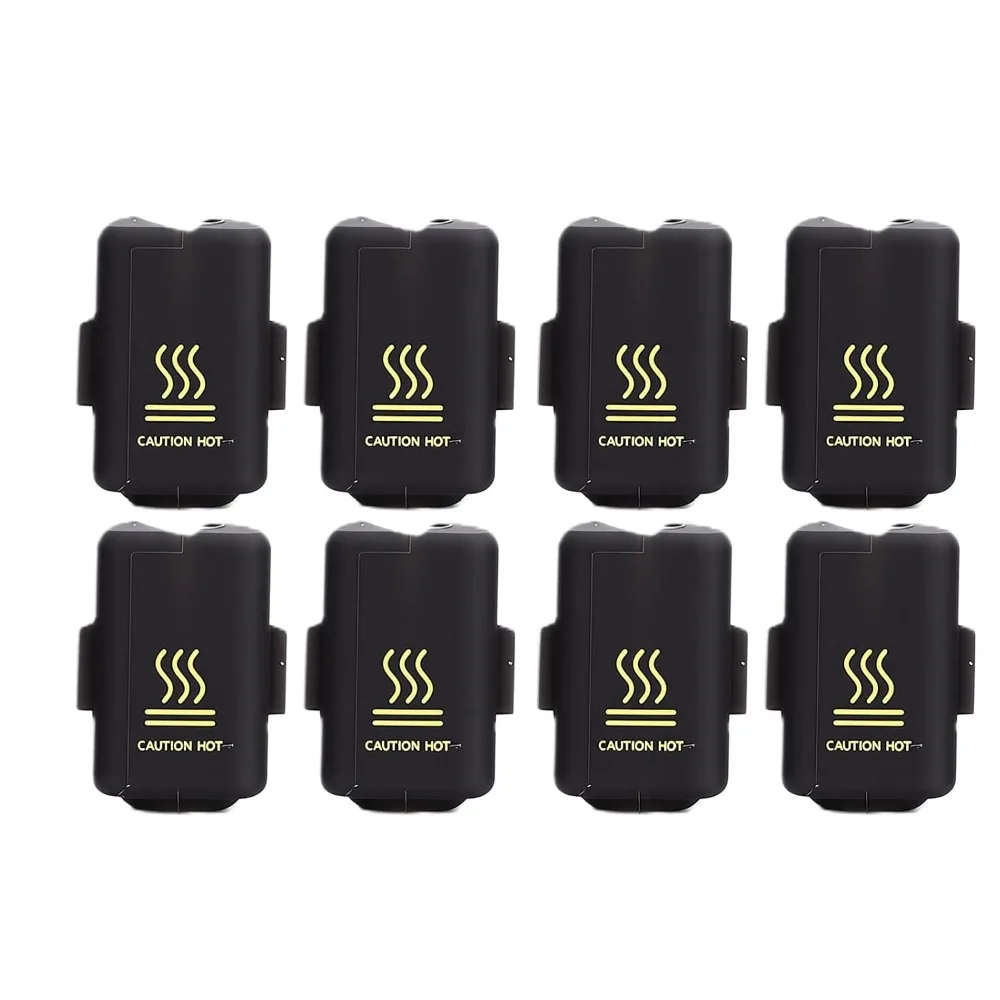 300°C Resistance Heater Block Socks Black Color Heat Insulation Nozzle Heat Insulation Silicone Material Replacement Parts