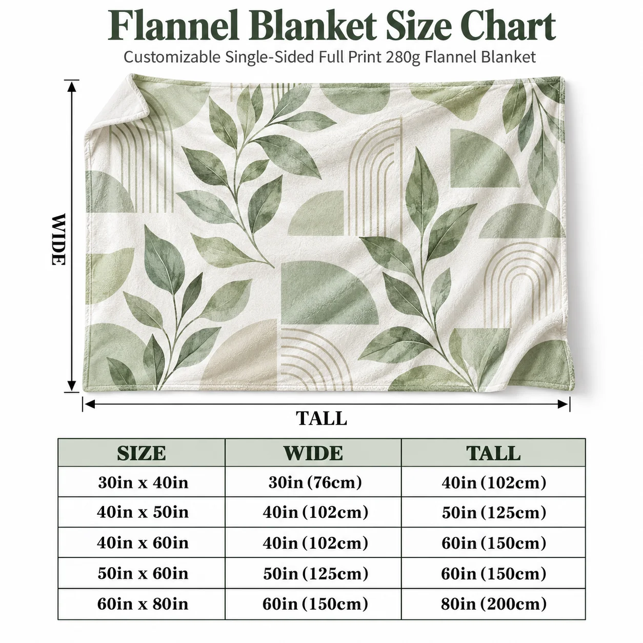 Custom Flannel Throw Blanket, Personalized Image Photo Full‑Print Soft Fleece Blanket for Sofa Bed Travel Gift