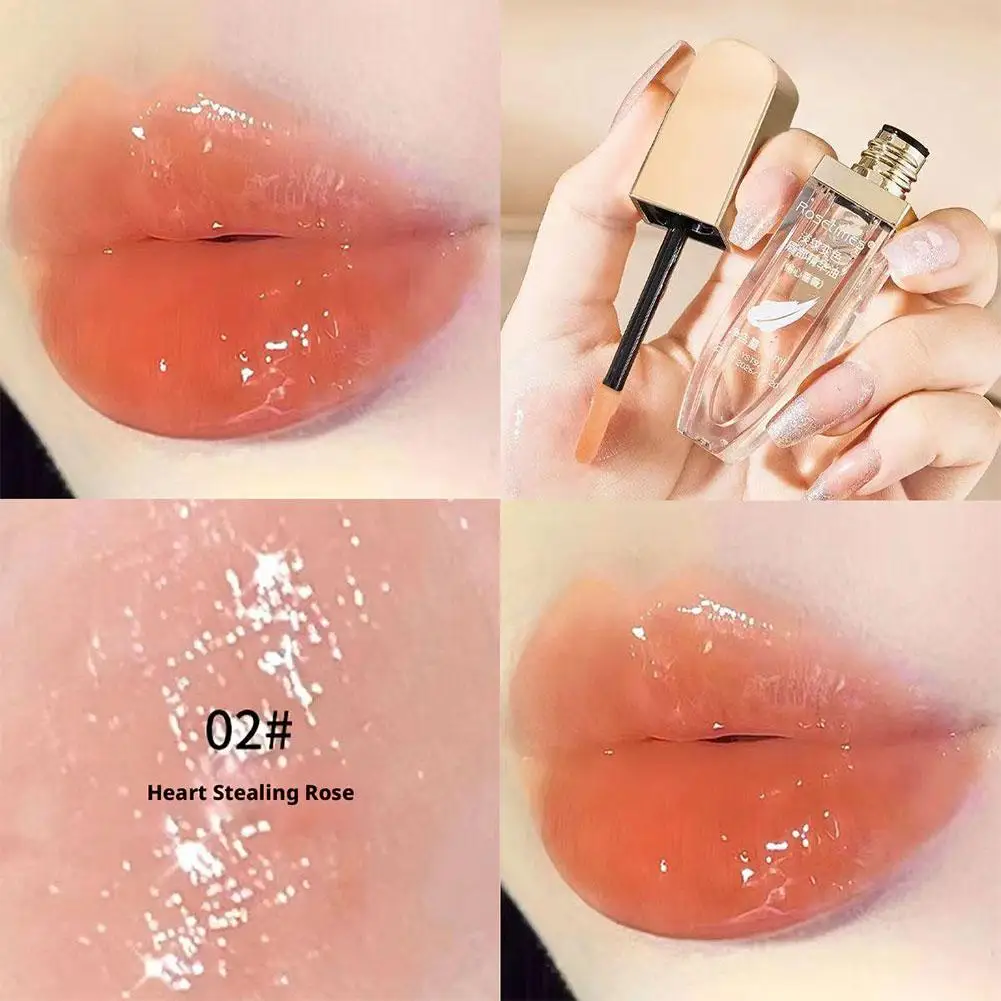 Crystal Jelly Lip Balm ลิปสติกอุณหภูมิสีเปลี่ยน GLOSS Moisturizer แต่งหน้า Balm เครื่องสําอางค์ Lip โปร่งใสยาวนาน K W2O8