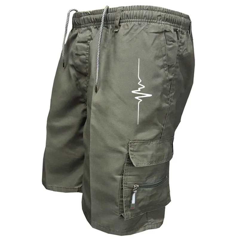 

Men's Fashion Casual Summer Five-point Shorts Trend Loose Comfortable Multi-pocket Cargo Pants Sports Outdoor Short Pants Sales