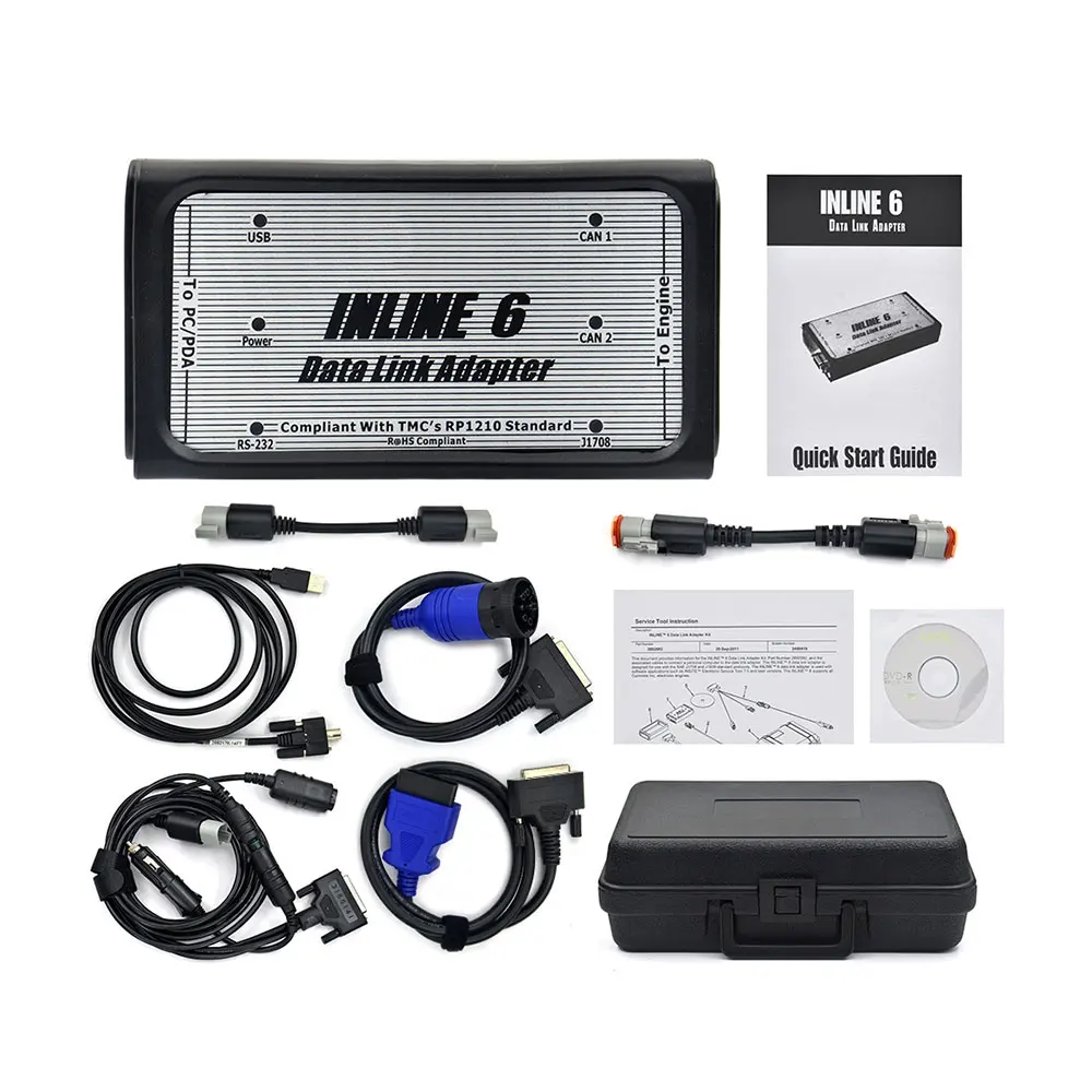 Heavy Truck Diesel Engine Parts Cummins 6 Data Link V7.62 V8.7 Diagnostic Tool