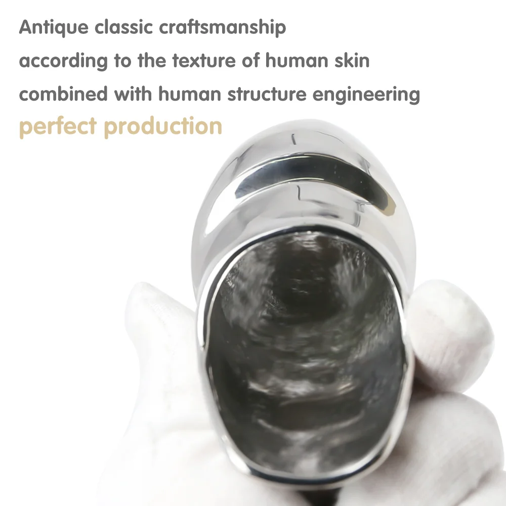 New HT V4 Stainless Steel Chastity Device Male Chastity Cage 5 Size Penis Lock With Penis Ring Sexy Toys For Men Adults Shop 18+ view 3