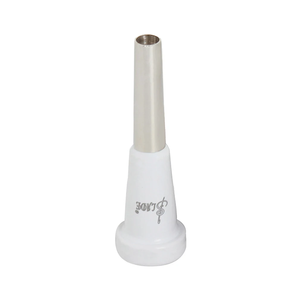 

1pc Trumpet Mouthpiece Replacement ABS Metal Durable Musical Instrument Part for Beginners Students Practice Rich Sound
