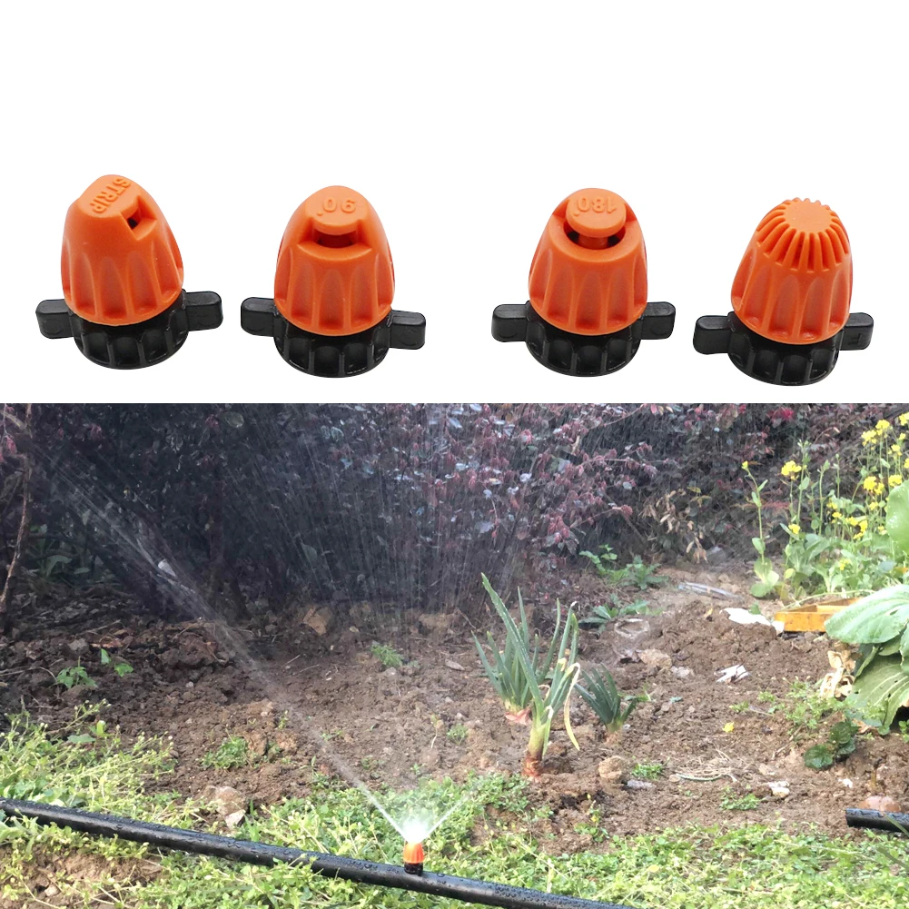 Strip/90°/180°/360° Garden Watering Nozzles Irrigation Spraying Sprinklers Misting Sprayer For Pot Plants Flower Lawn Orchard