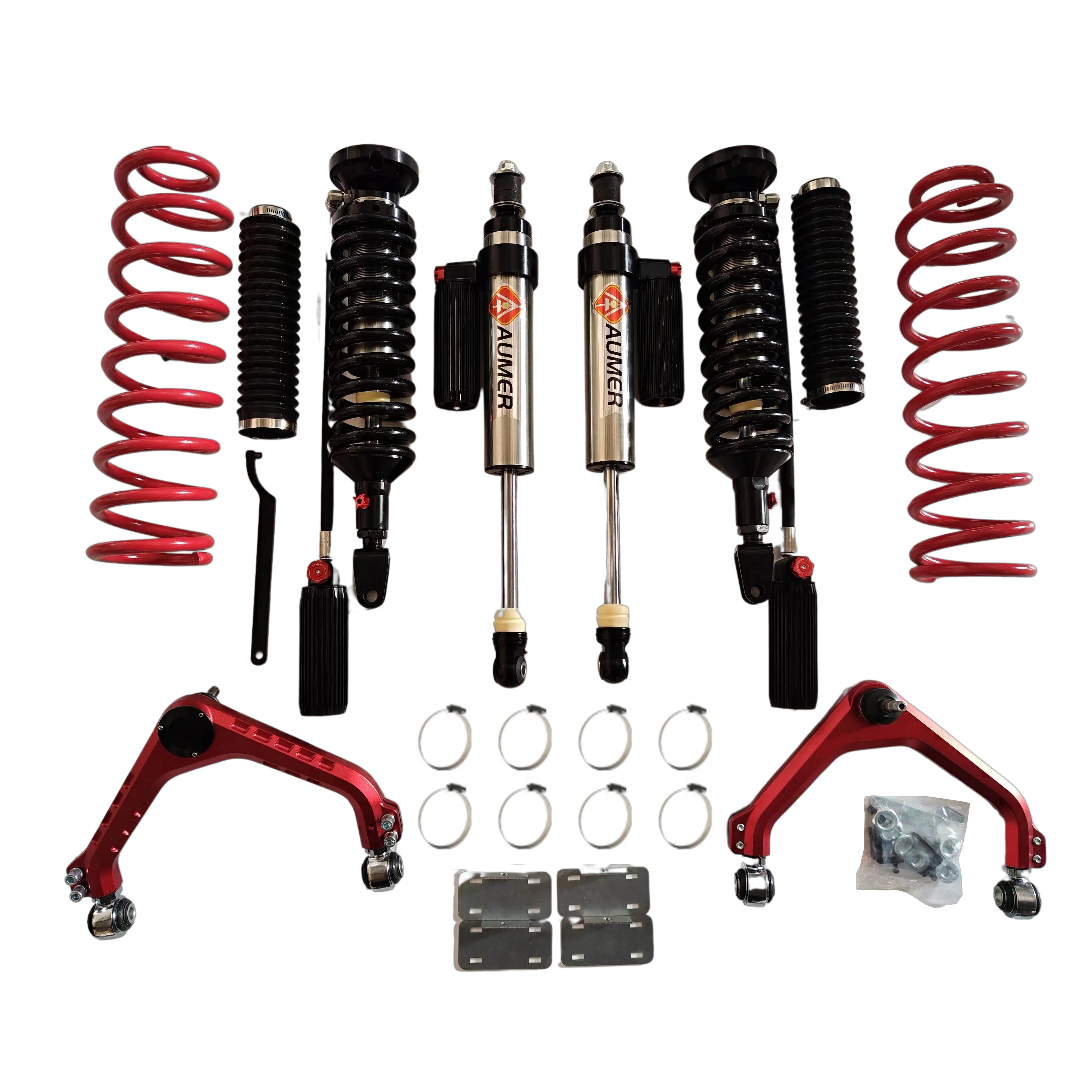 

Aumer 4x4 Off Road Shock Absorber Compression Rebound Adjustable Suspension Lift Kit For 2014- 2018 DS 2019+ DT 1500 Dodge RAM