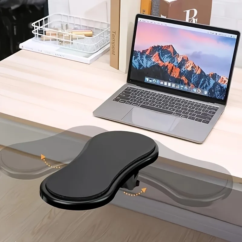 One Creative Computer Armrest Support, Adjustable and Rotatable Wristrest Armrest, Ergonomically Designed Desk Armrest