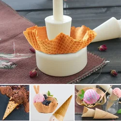 Egg Roll Ice Cream Cone Mold DIY Cooking Omelet Maker Waffle Roller Kitchen Decorating Baking Tool