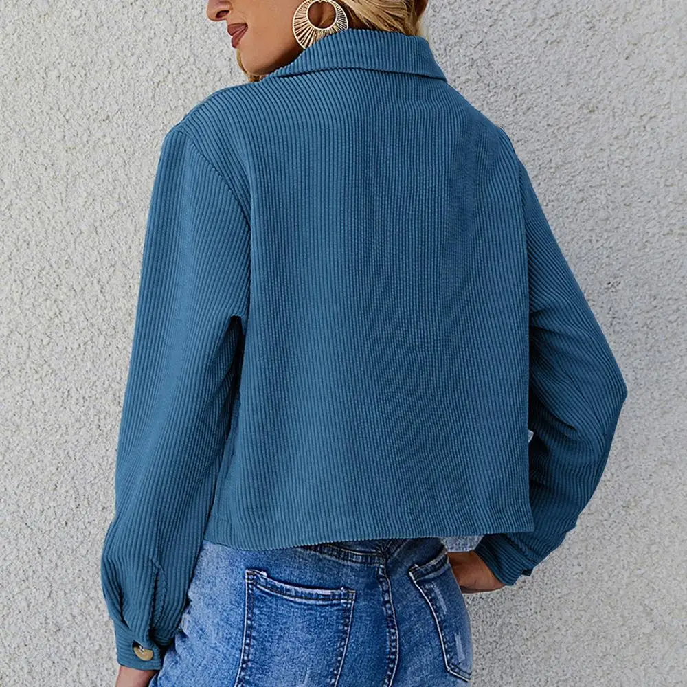 

Весна-Осень 2023, женское свободное длинное бархатное пальто Све с двойным отложным воротником и одной пуговицей, модная одежда для поездок на работу