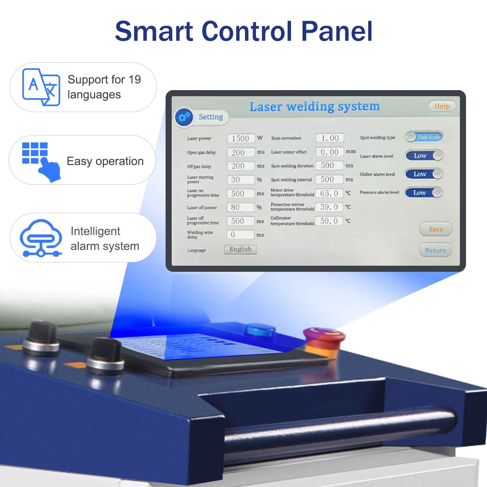 3000 واط Raycus 4 في 1 آلة لحام ألياف الليزر المحمولة لحام تنظيف آلة القطع مع آلة تغذية الأسلاك المزدوجة لجميع المعادن #3
