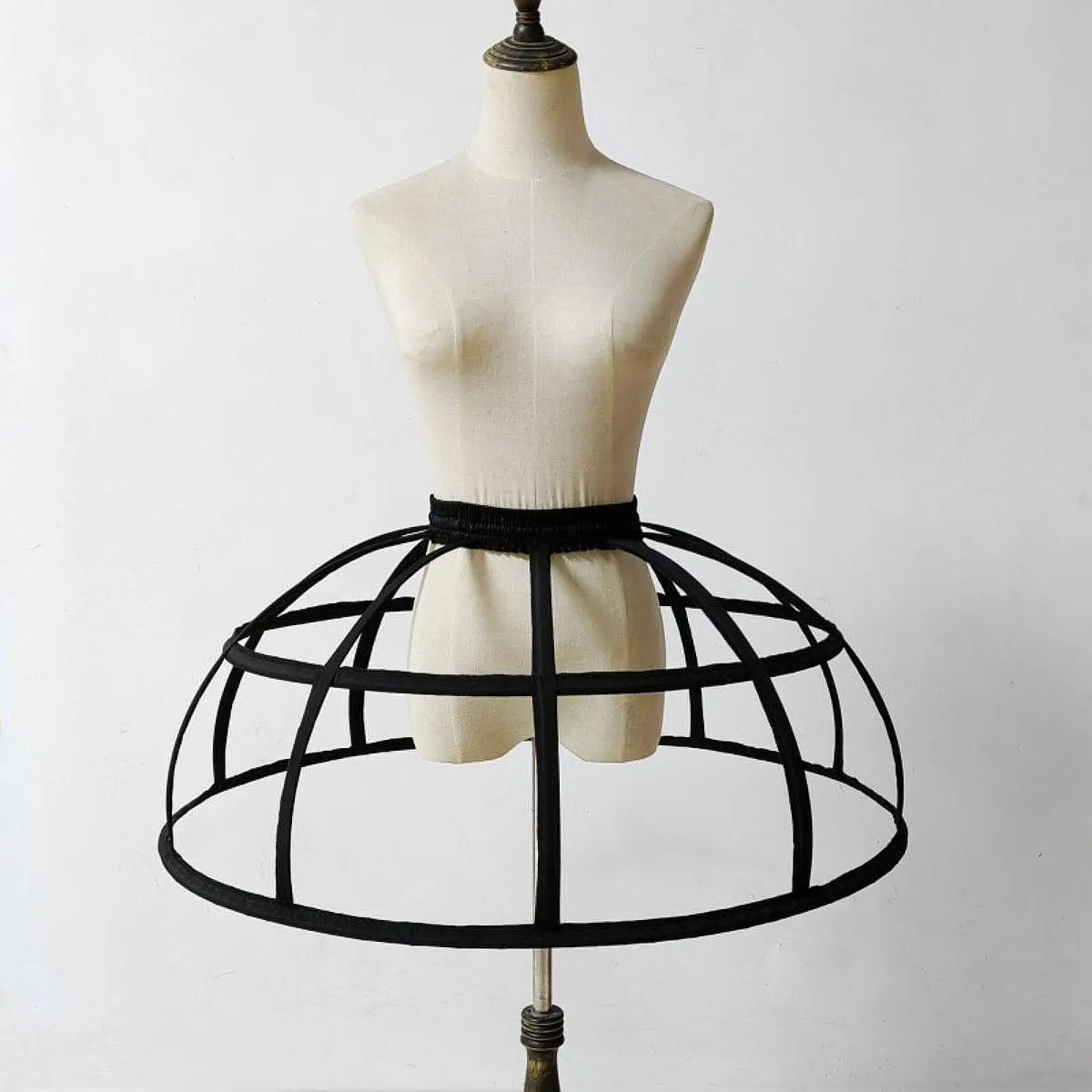 Krinoline-Unterrock für Damen, halber Slip, Trubel-Petticoat, elastische Taille, Hochzeit, Braut-Unterrock, Slip für Abschlussball, Kleid, Cosplay