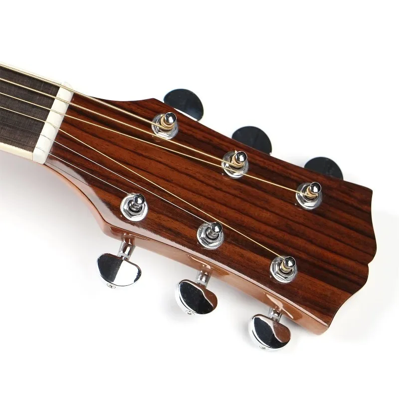 High‑end Handmade 40 Inch Acoustic Guitar Full Walnut Wood Mahogany Neck Rosewood Fingerboard Musical Instrument
