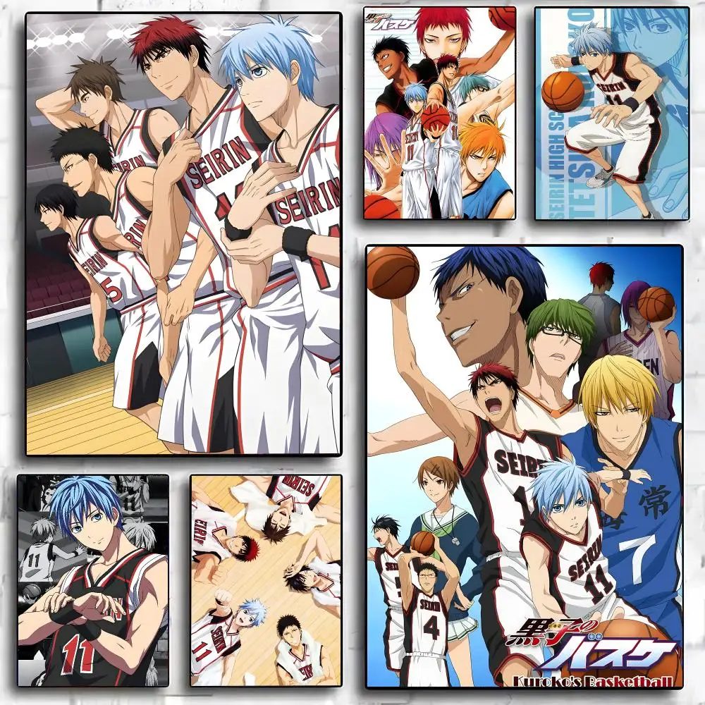 Cartoon Kuroko B-Basketball Poster Painting And Print Wall Art Picture For Home Room Decor Gifts