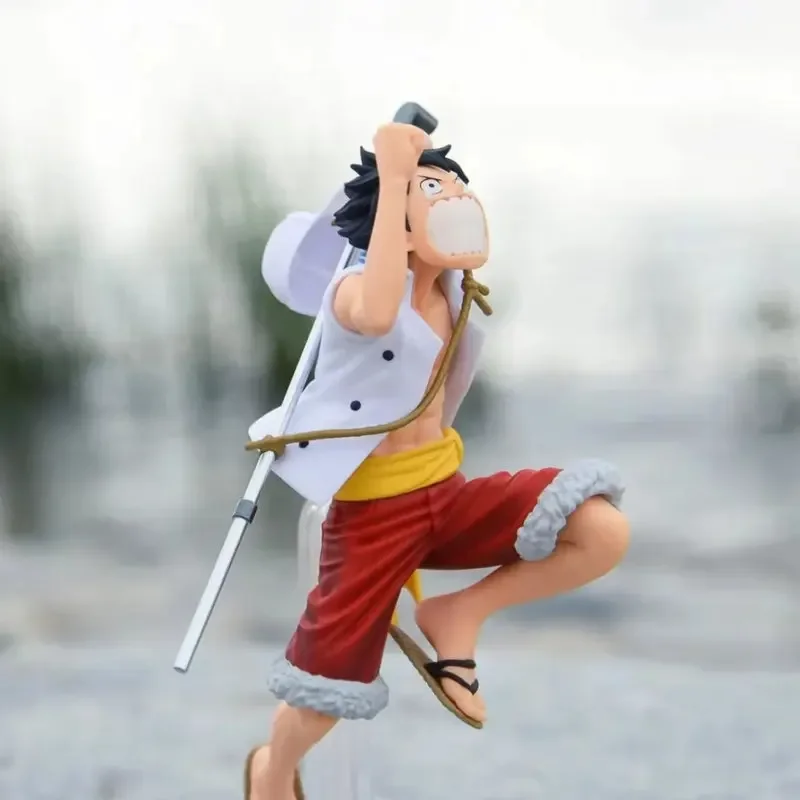 Bandai BANPRESTO Original One Piece Anime Monkey D Garp Action Figures Collectible Model Magazine Dreamland Ornaments Toys Gift