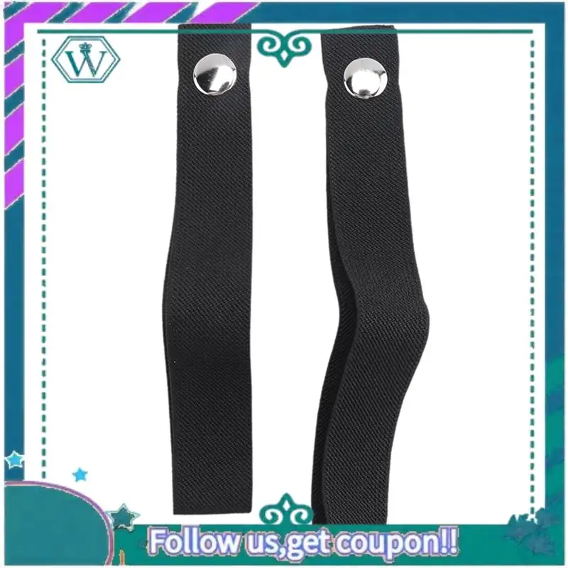 AA92-أشرطة قابلة للطي للنافذة الخلفية وأشرطة ناعمة لراكبي الشمس، لسيارة جيب رانجلر 2007-2019، أسود #2