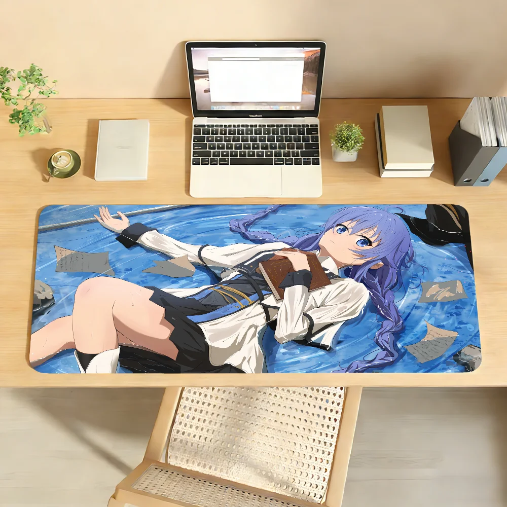 Anime Mushoku Tensei Mauspad Computer Laptop Gummi Rutschfeste Mausmatte Mousepad Gamer Dekoration Schreibtischunterlage