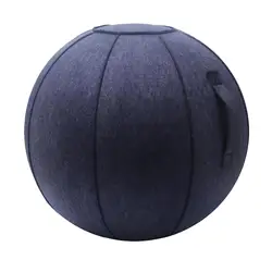 Yoga Ball Cover Ball Pilates Sitting Ball Chair Cover Storage Bag  Blue