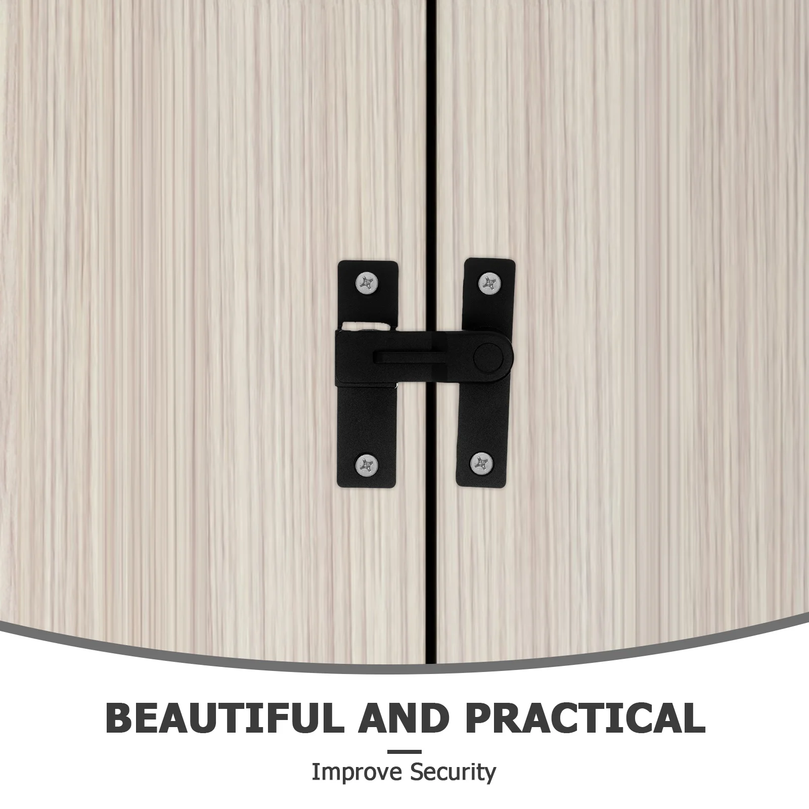 مزلاج يمين 180 درجة مزلاج باب الحظيرة المنزلق سبائك الزنك الثقيلة لخزانة الفناء المرآب سياج خارجي #6