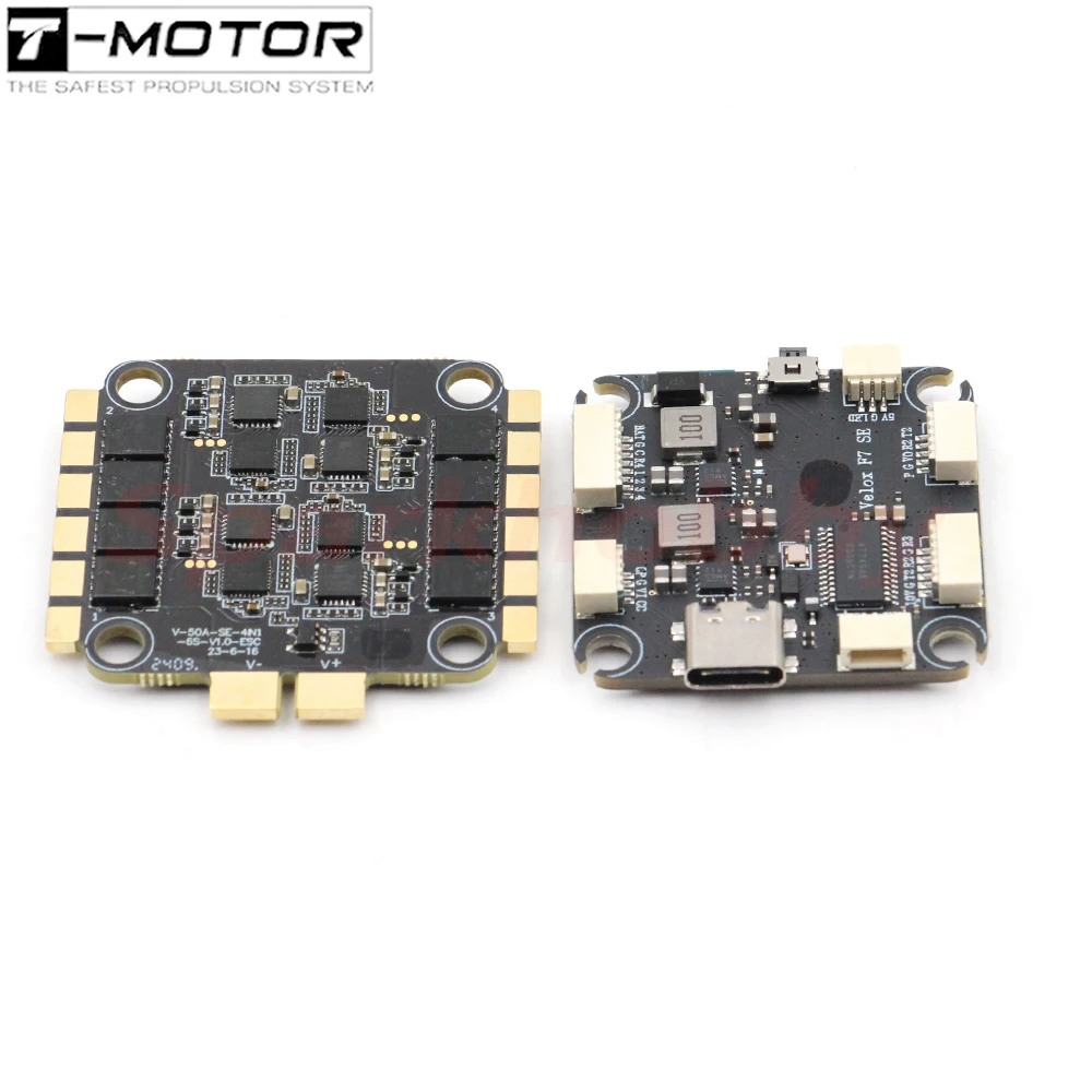 T-HOBBY T-MOTOT VELOX F7 SE V50A Stack ICM-42688P F722 Flight Control 6S AM32 50A ESC For RC FPV Drone DIY Parts