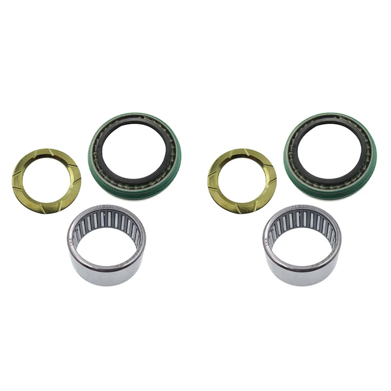 Mitsubishi Pajero Montero 2Nd L200 3Rd 1990-2005 MB160850 MB160670 MB160671 용 2X 너클 베어링 스페이서 오일 씰 세트