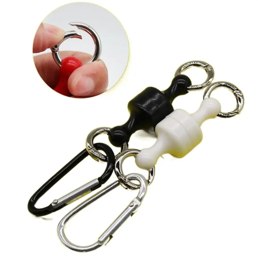 Quick Release Fishing Hanging Buckle Multifunctional Anti-Falling Fishing Magnetic Buckle Search Aluminum Alloy