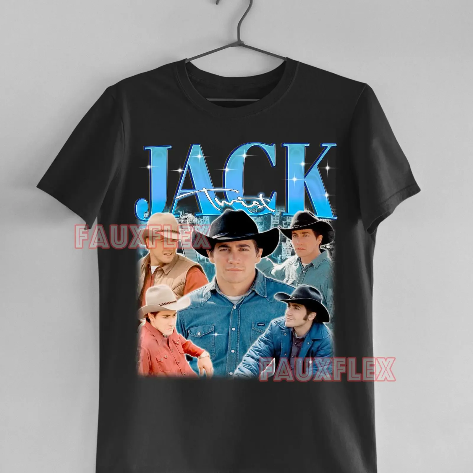 Retro Jack Twist Bootleg T Shirt Vintage Brokeback Mountain Fan Merch Casual  vintage Washed Soft homme Breathable Versatile