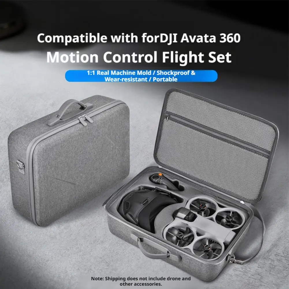 

Портативная сумка-чехол для дрона Avata 360, жесткий дорожный кейс для переноски, водонепроницаемый и ударопрочный.