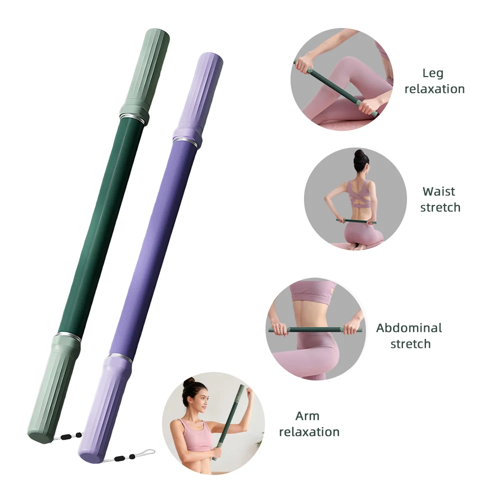 Yoga Fascia Stick Ergonomic Muscle Massage Roller for Body Stretching Anti Cellulite Myofascial Release Tool for Leg Neck Calves view 4
