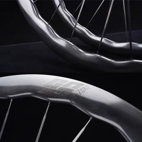 700c Wave Carbon Wielset Schijfrem Grind Carbon Spaak 1230g Ratel 52T Gozone R350C Staal TPI / Keramische Racefiets Wielen