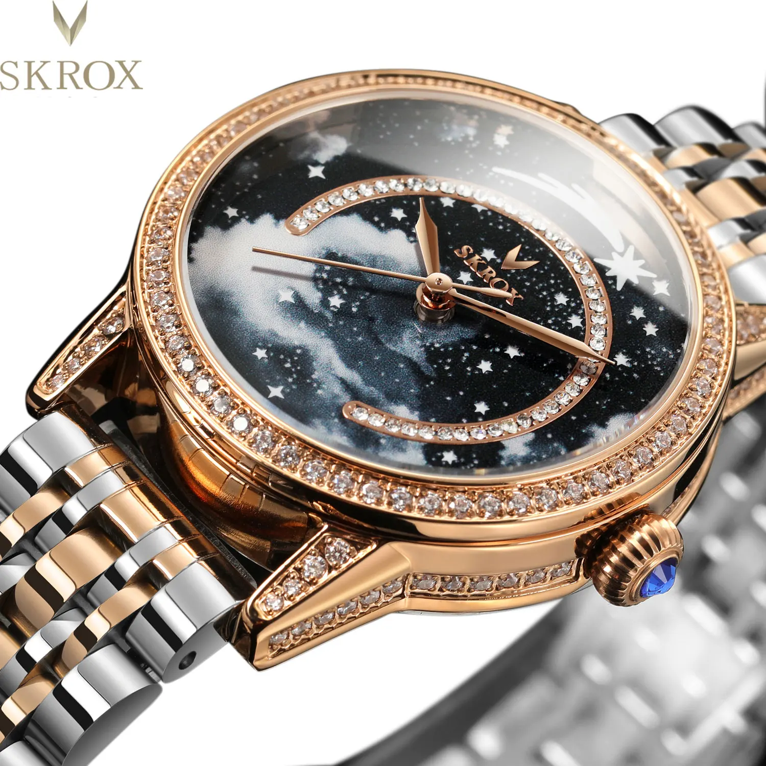 2024 High End Luxury Diamond Watch Women Mechanical Automatic Movement Ladies Watches Stainless Steel Fashion women\'s wristwatch