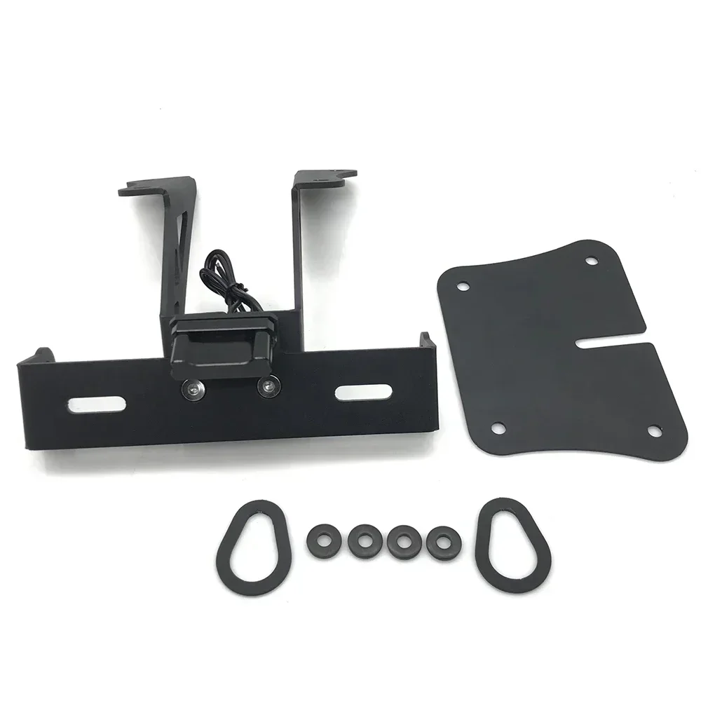 

For Yamaha YZF R3 R25 YZFR3 YZFR25 2019 2020 2021 2022 Accessories Motorcycle With LED Light License Plate Holder Tail Tidy
