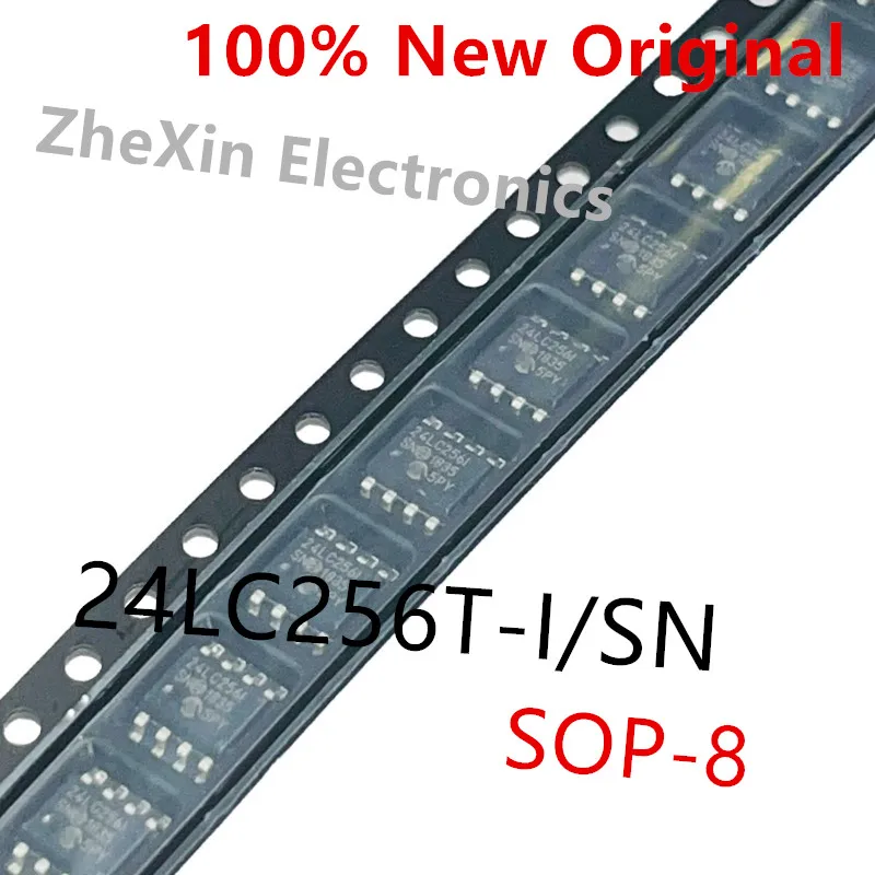 10PCS/Lot  24LC256T-I/SN  24LC256I 、24LC128T-I/SN  24LC128I 、24LC64T-I/SN  24LC64I  SOP-8  New original CMOS serial EEPROM chip