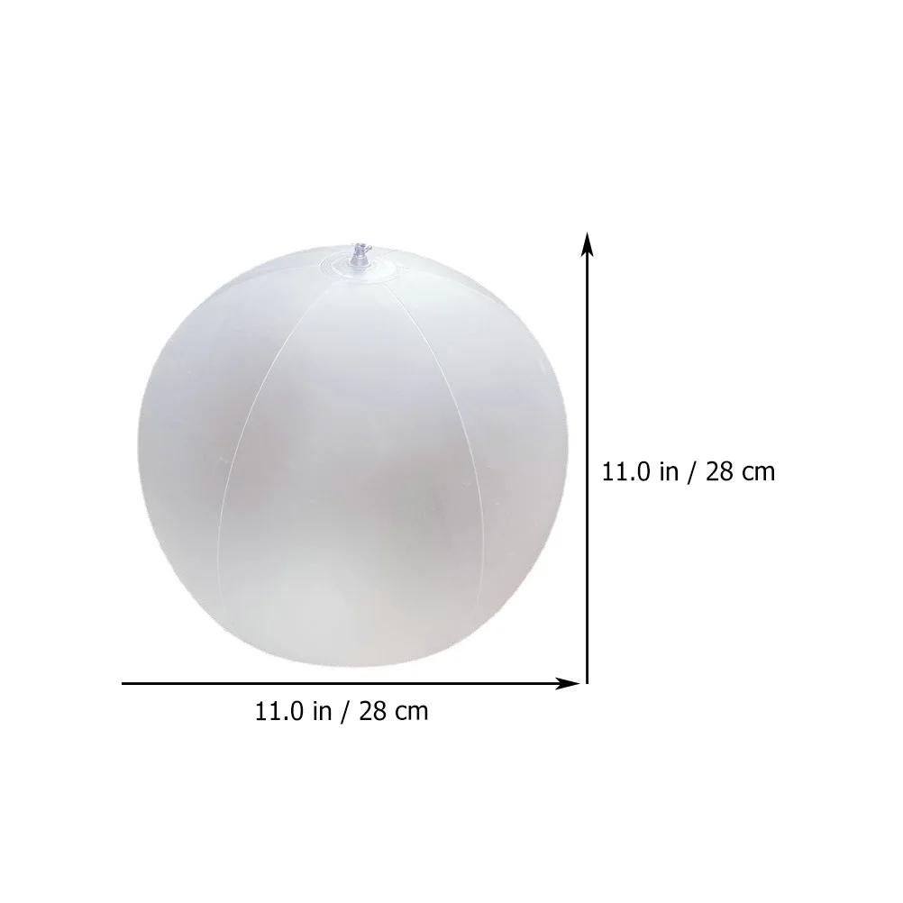 10 Pcs Beach Ball LED Decoration Summer Water Toys Multi-function Children Kids Accessories Inflatable Photoing