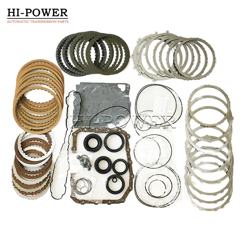 A6LF1 A6LF2 A6LF3 Transmission Master Rebuild Kit Clutch Friction Steel plate for HYUNDAI Gearbox Overhaul kit Gasket Kit A6LF1