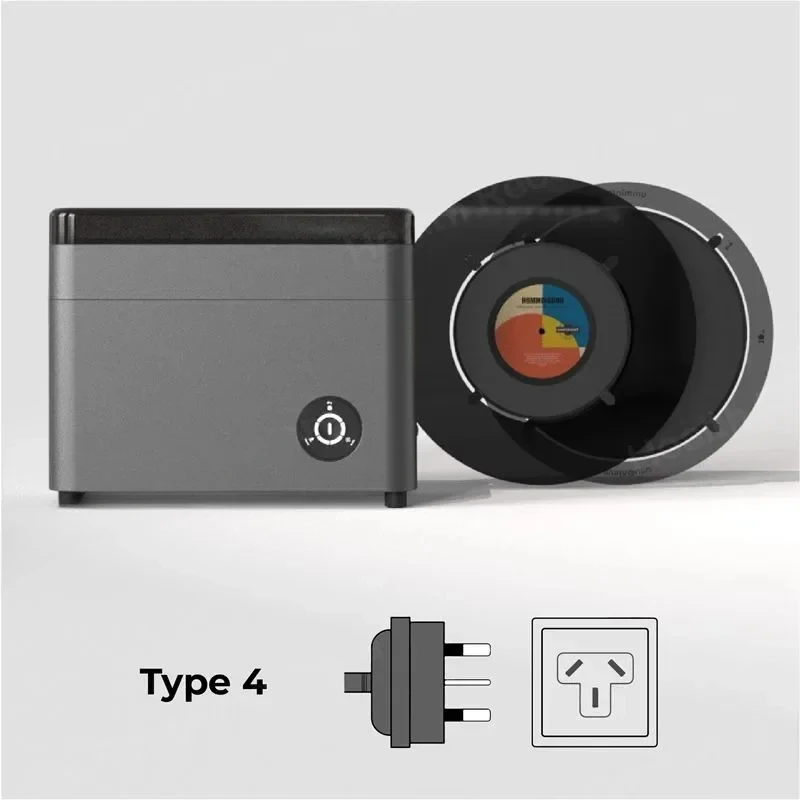 Deposit Vinyl Record Fully Automatic Ultrasonic Record Cleaner with Drying Function