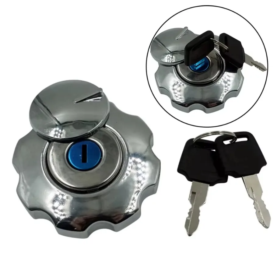 Part Fuel Tank Cap  ATV Accessory Aluminum Alloy Gas Locking Maintain Air Flow Motorcycle Universal Useful 1pc