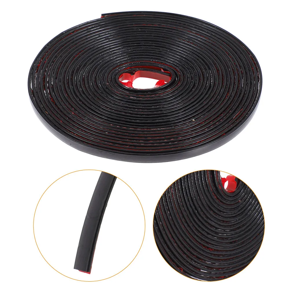 1 Roll Self-Adhesive Decorative Wall Trim Strip Plastic Corner Moulding Trim Peel Stick Edging Strip for TV Background Walls