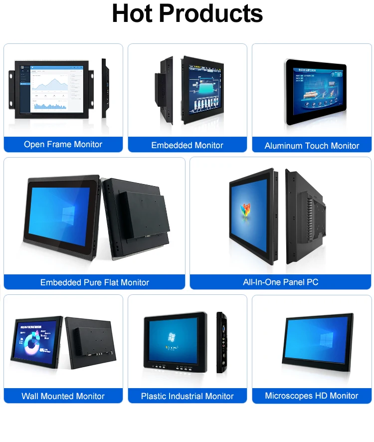 19 inch waterproof industrial panel pc X86 generation2/3/4 i5 fanless all in one computer with touch screen