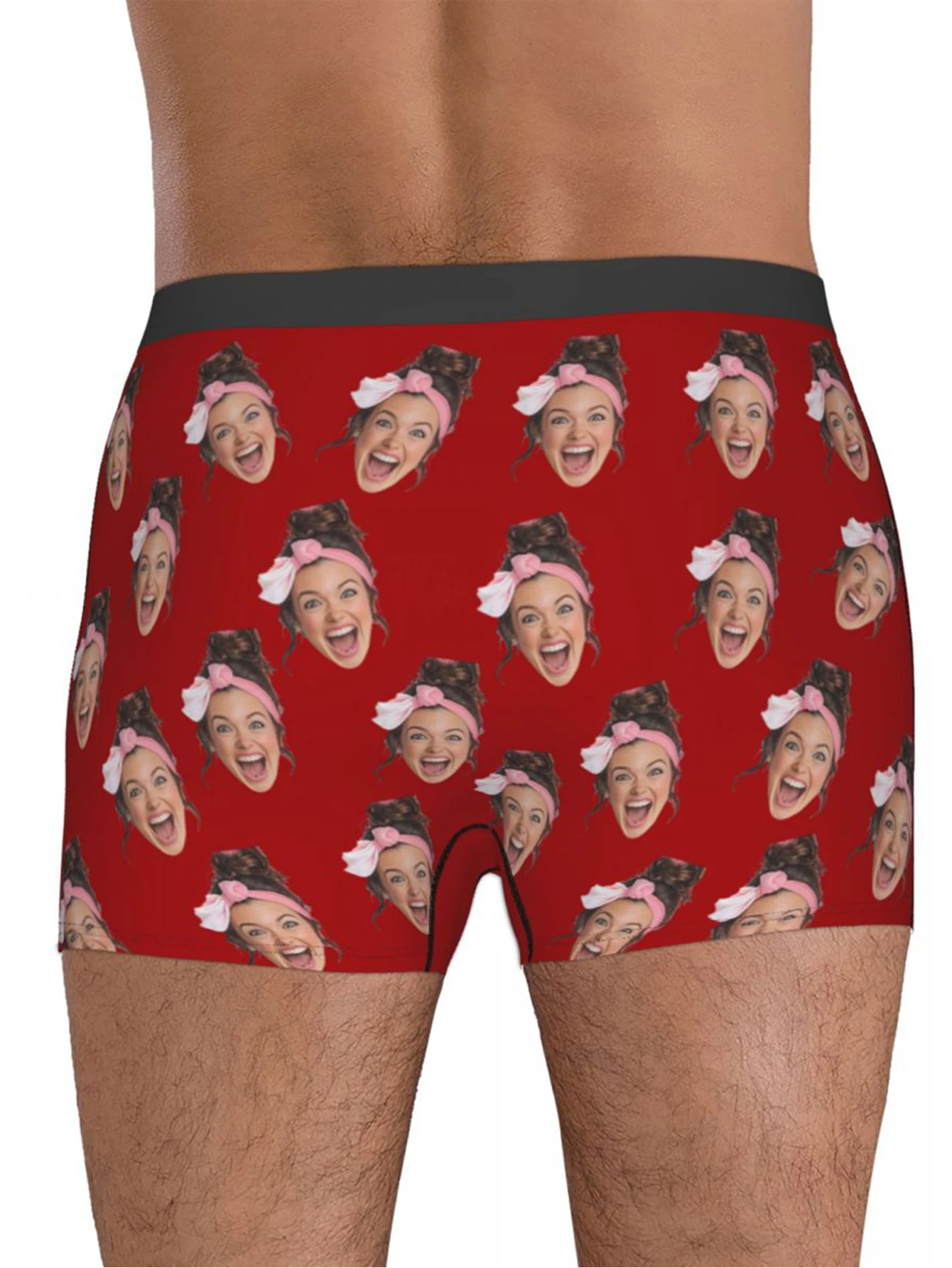 Personalized Face Photo Underwear Custom Boxer Briefs Custom Men Valentine's Day Gift For Husband Anniversary Gift for Dad