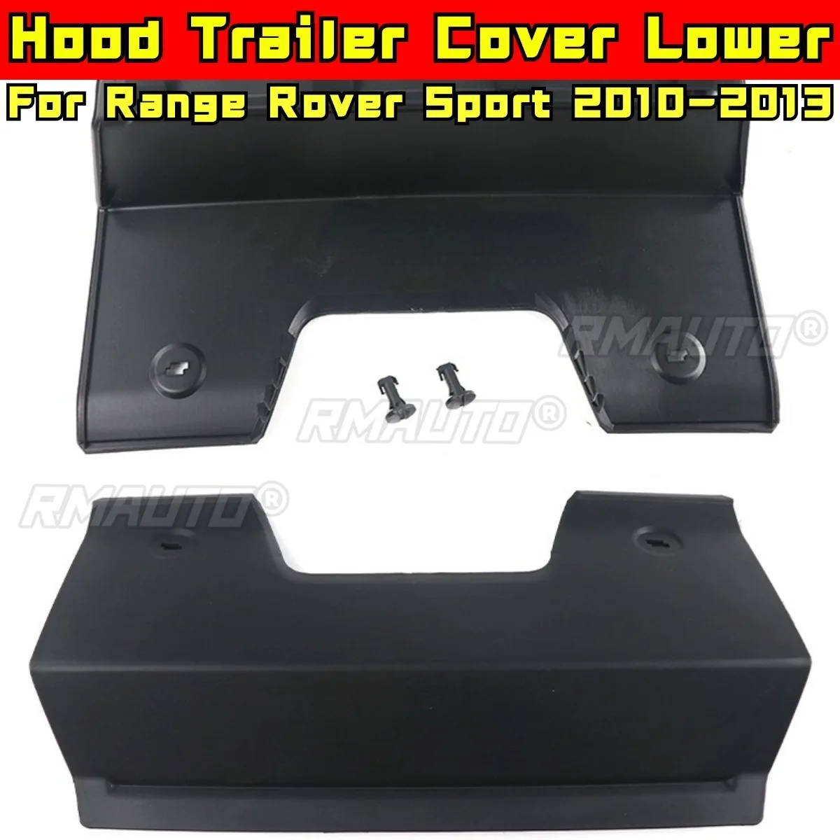 

For Range Rover Sport 2010-2013 Chin Body Kit Hood Trailer Cover Lower Trailer Cover Tow Guard Board Exterior Accessories