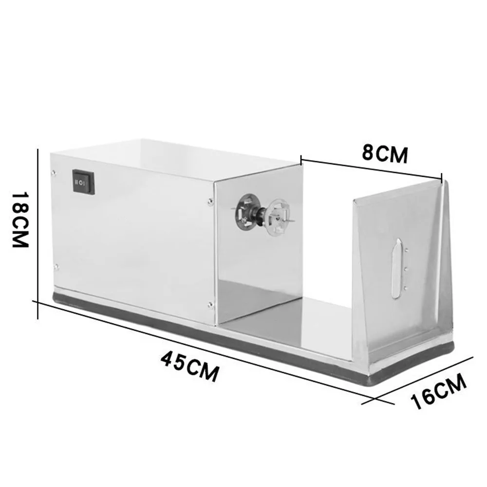 التجارية شبه التلقائي آلة برج البطاطس الدوارة الكهربائية الفولاذ المقاوم للصدأ آلة برج البطاطس معدات رقاقة البطاطس