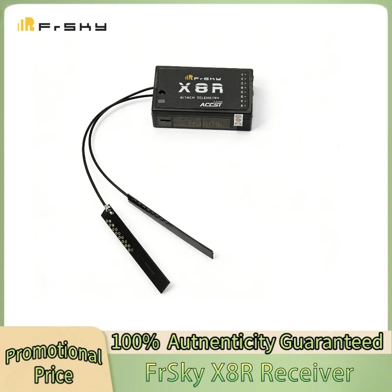 

Приемник FrSky X8R 2.4ГГц ACCST 8/16-канальный SBUS SMARTPORT для Taranis X9D Plus X9DP 2019 X-lite Pro Horus X12S