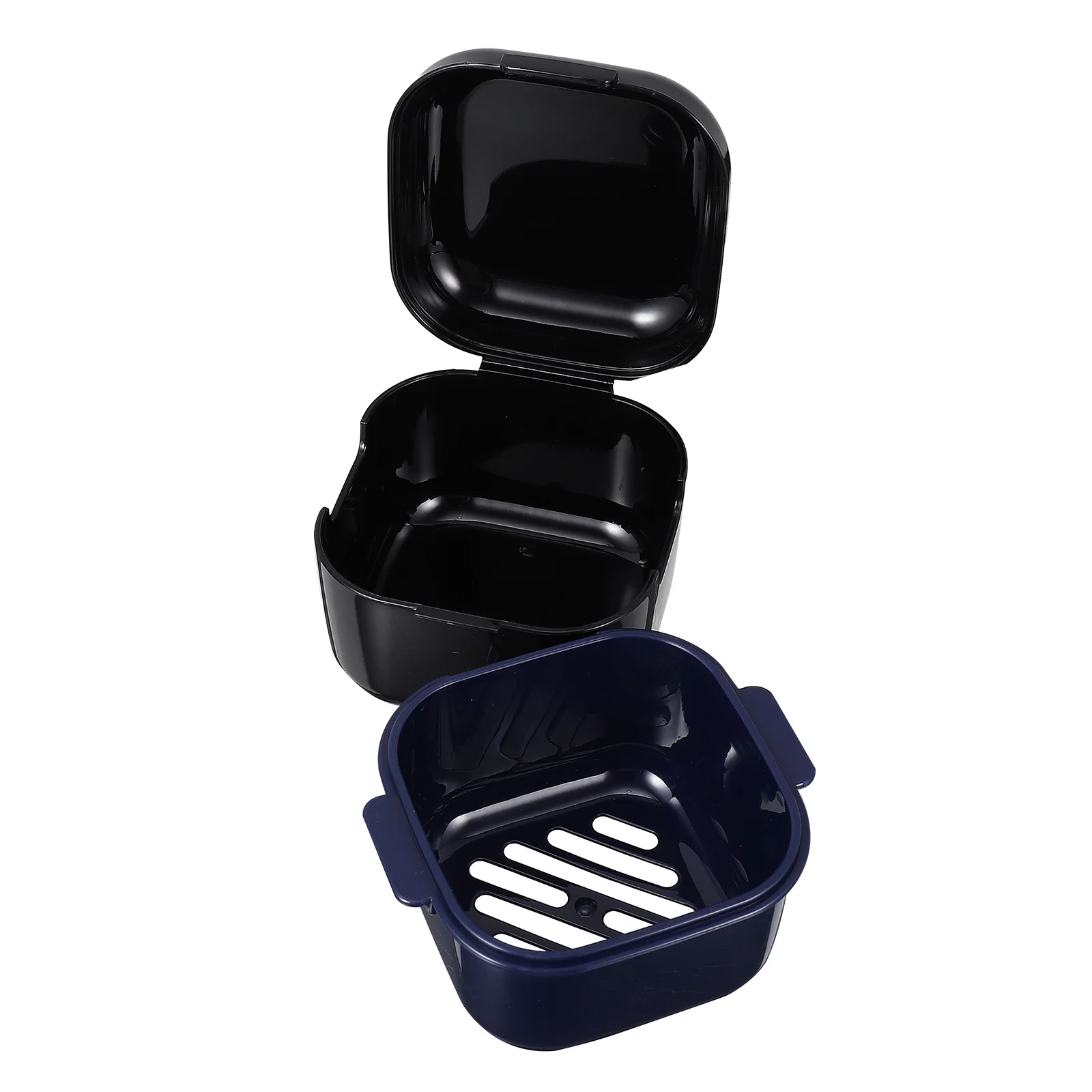 

Футляр-фиксатор, коробка для хранения зубных протезов, контейнер для каппы, черный защитный дорожный тематический аксессуар, портативный держатель для ювелирных изделий